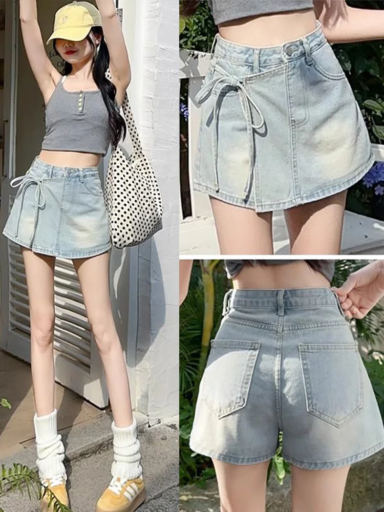 plus Size Women's Retro Denim Skirt High Waist Slimming A-Line Short Skirt Pants Spring Summer New Style Anti-Light
plus Size Women's Retro Denim Skirt High Waist Slimming A-Line Short Skirt Pants Spring Summer New Style Anti-Light
