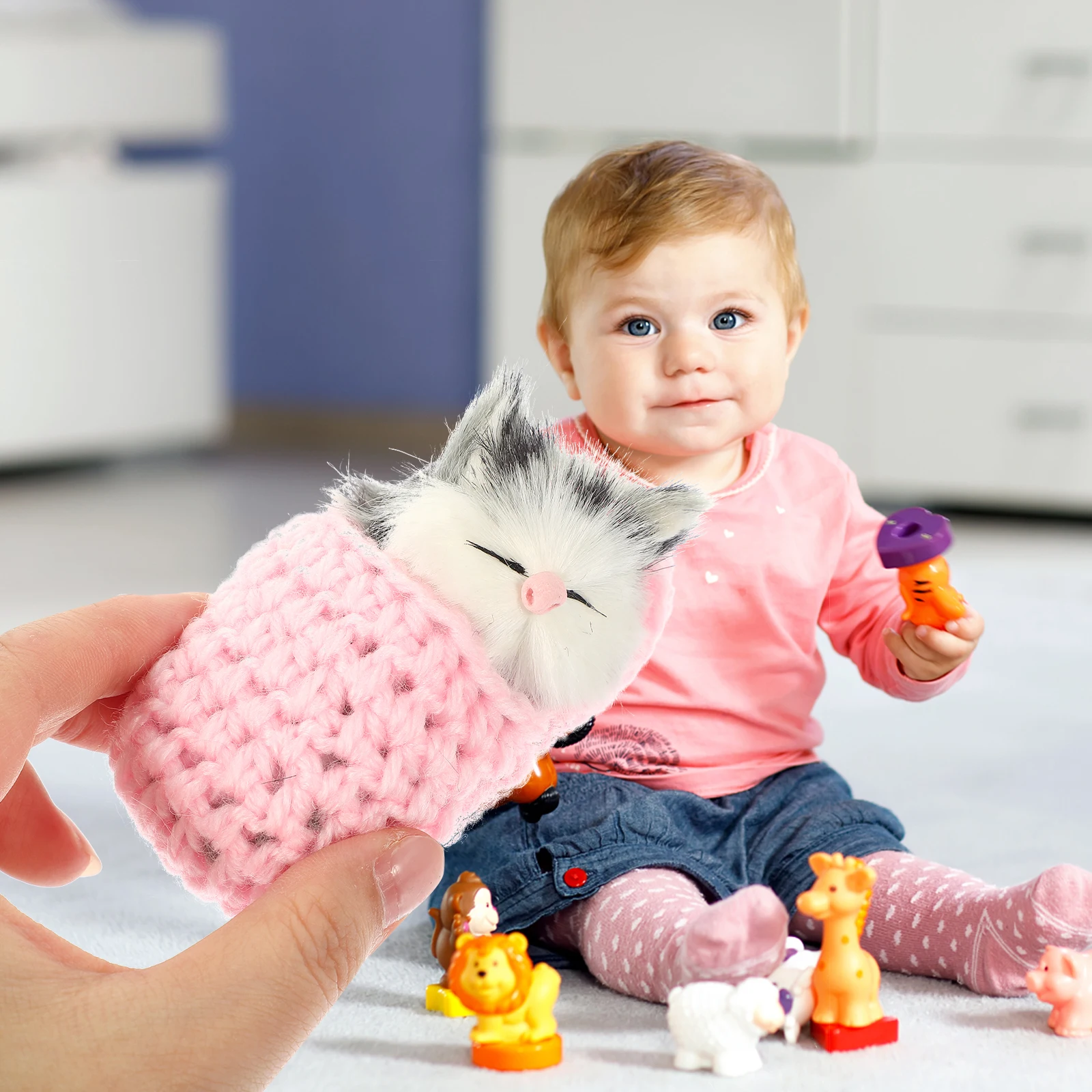 Purring Cat Toy Simulated Slippers Pink Girls Toys Interactive Simulation Christmas Party Wedding Festive Mini Kitten Shoe
Purring Cat Toy Simulated Slippers Pink Girls Toys Interactive Simulation Christmas Party Wedding Festive Mini Kitten Shoe