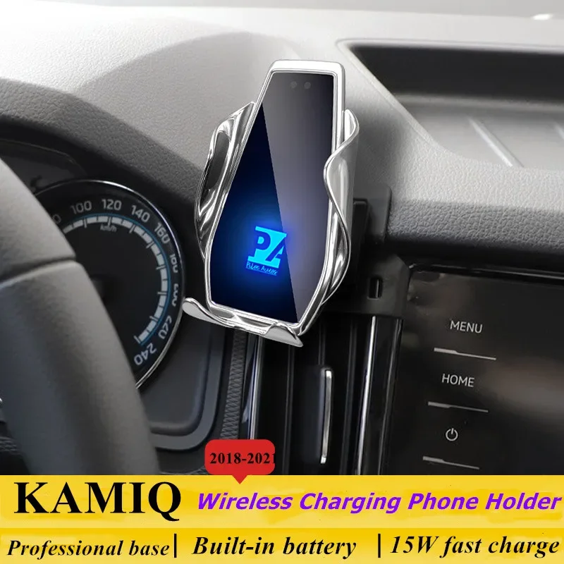 2018-2021 For Skoda KAMIQ Mobile Phone Holder Wireless Charger Car Mount Navigation Bracket GPS Support 360 Rotating
2018-2021 For Skoda KAMIQ Mobile Phone Holder Wireless Charger Car Mount Navigation Bracket GPS Support 360 Rotating