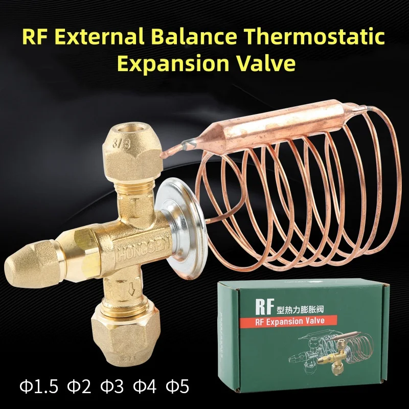 Air Conditioner Internal Equalizer Expansion Valve Heating Power Internal Balance Throttling Thermal Expansion Valve
Air Conditioner Internal Equalizer Expansion Valve Heating Power Internal Balance Throttling Thermal Expansion Valve