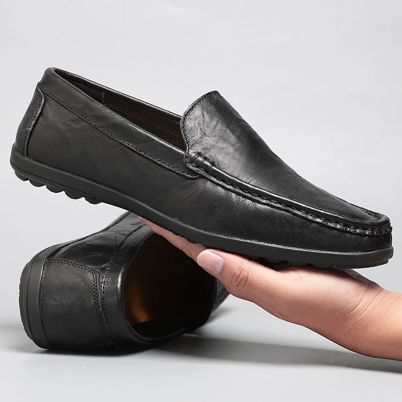 Genuine Leather Men Casual Shoes Breathable Slip on Men Driving Shoes Luxury Brand Men Loafers Italian Moccasins Chaussure Homme
Genuine Leather Men Casual Shoes Breathable Slip on Men Driving Shoes Luxury Brand Men Loafers Italian Moccasins Chaussure Homme