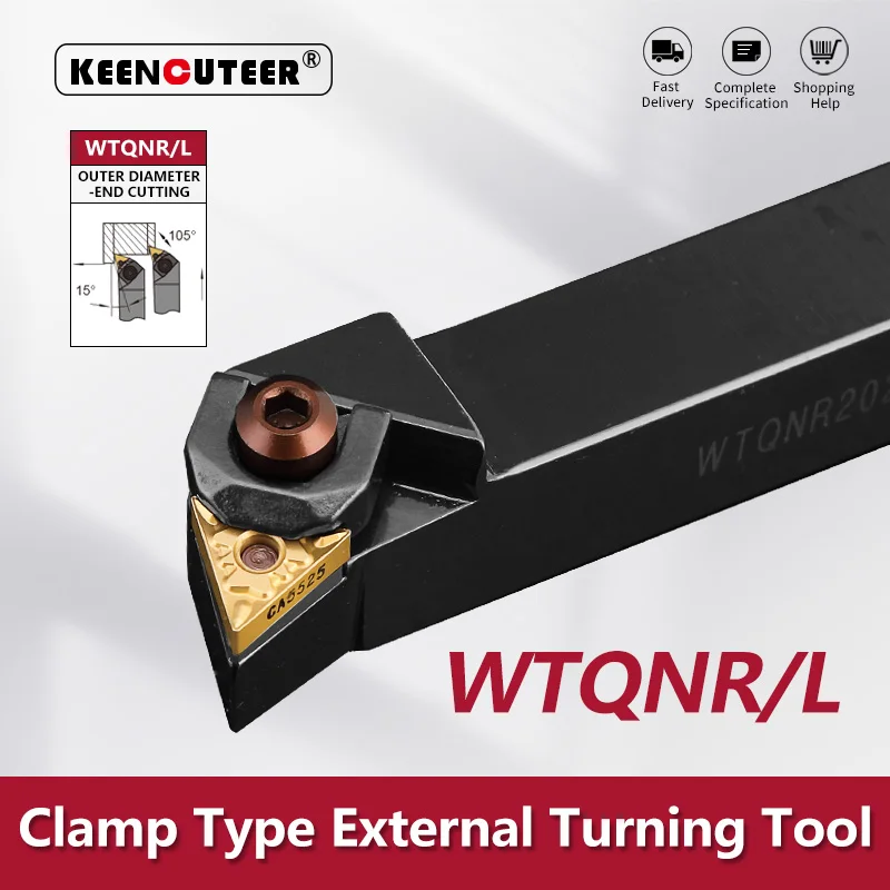 WTQNR2020 WTQNR2525 WTQNR3232 внешний токарный инструмент WTQNR WTQNL токарный станок с ЧПУ Режущий инструмент режущий стержень
WTQNR2020 WTQNR2525 WTQNR3232 внешний токарный инструмент WTQNR WTQNL токарный станок с ЧПУ Режущий инструмент режущий стержень