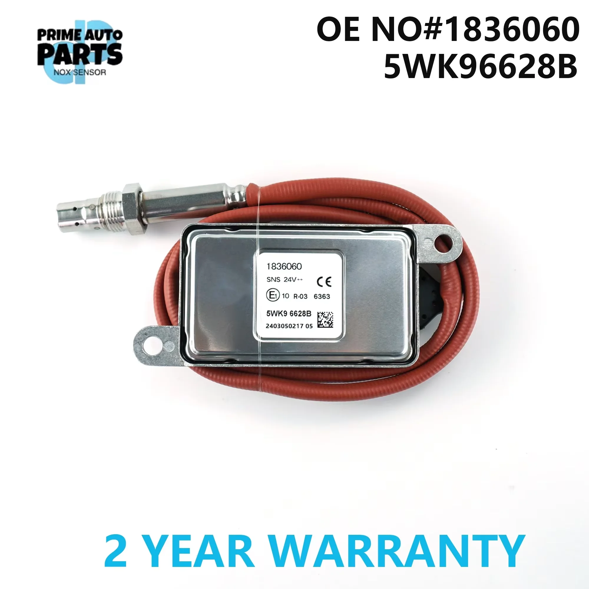 5WK96628B 1836060 5WK9 6628B New original Nitrogen Oxygen Sensor For DAF Truck Engine SCR Emission System
5WK96628B 1836060 5WK9 6628B New original Nitrogen Oxygen Sensor For DAF Truck Engine SCR Emission System