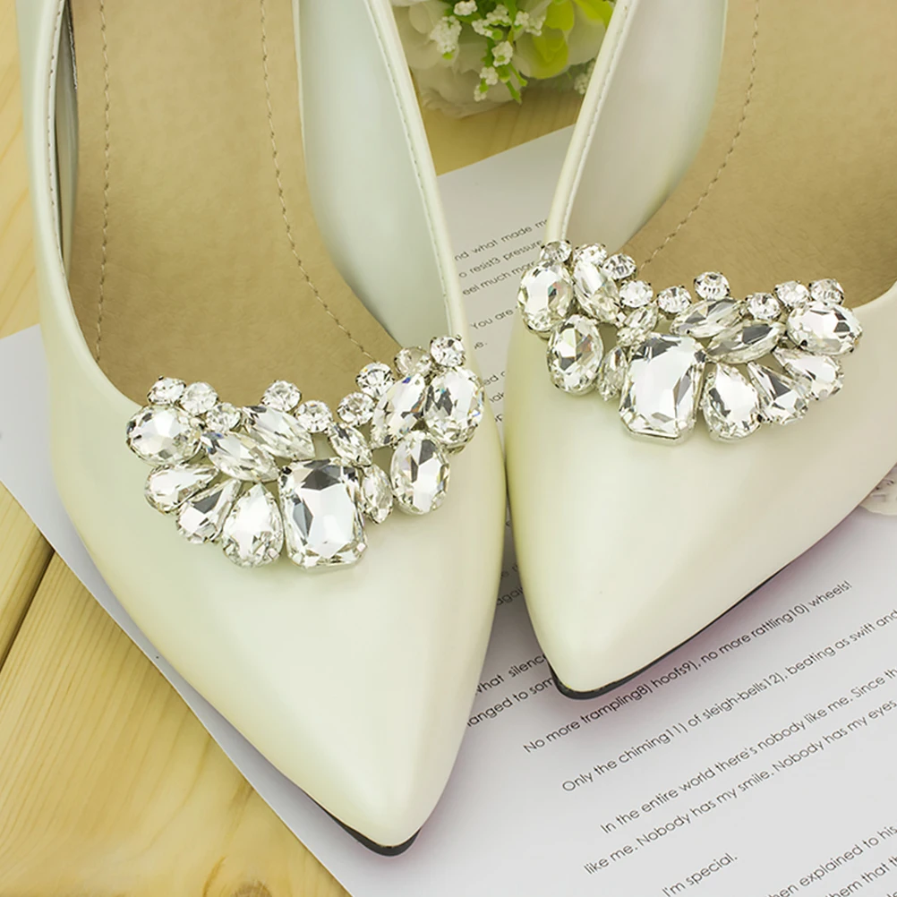 Wedding Shoe Buckles Clips Rhinestone for Flats Accessory DIY Crystal Rhinestones Bride
Wedding Shoe Buckles Clips Rhinestone for Flats Accessory DIY Crystal Rhinestones Bride