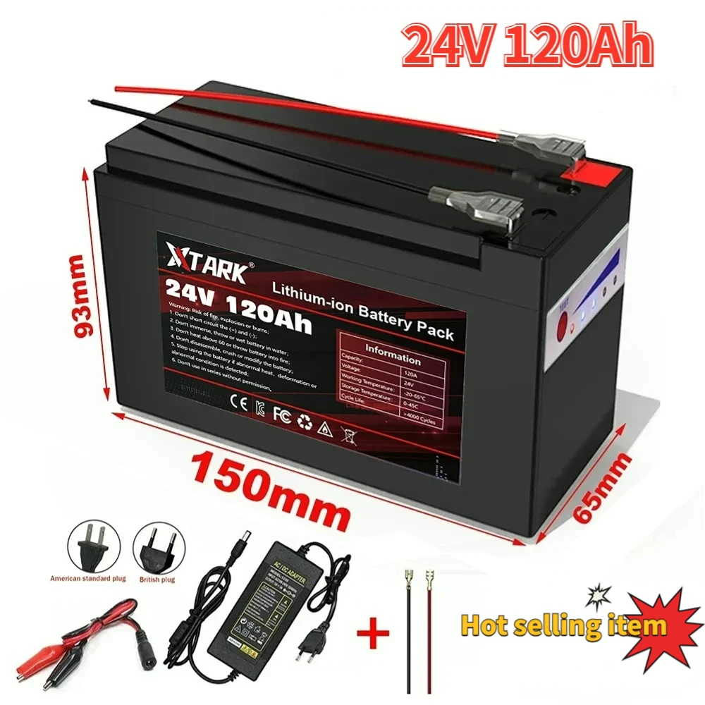 Новый комплект литиевых батарей 18650 3S6P 24В 120Ah, встроенный 30А BMS, для электромобиля на солнечной энергии, литий-ионный аккумулятор + зарядное устройство 12,6 в
Новый комплект литиевых батарей 18650 3S6P 24В 120Ah, встроенный 30А BMS, для электромобиля на солнечной энергии, литий-ионный аккумулятор + зарядное устройство 12,6 в