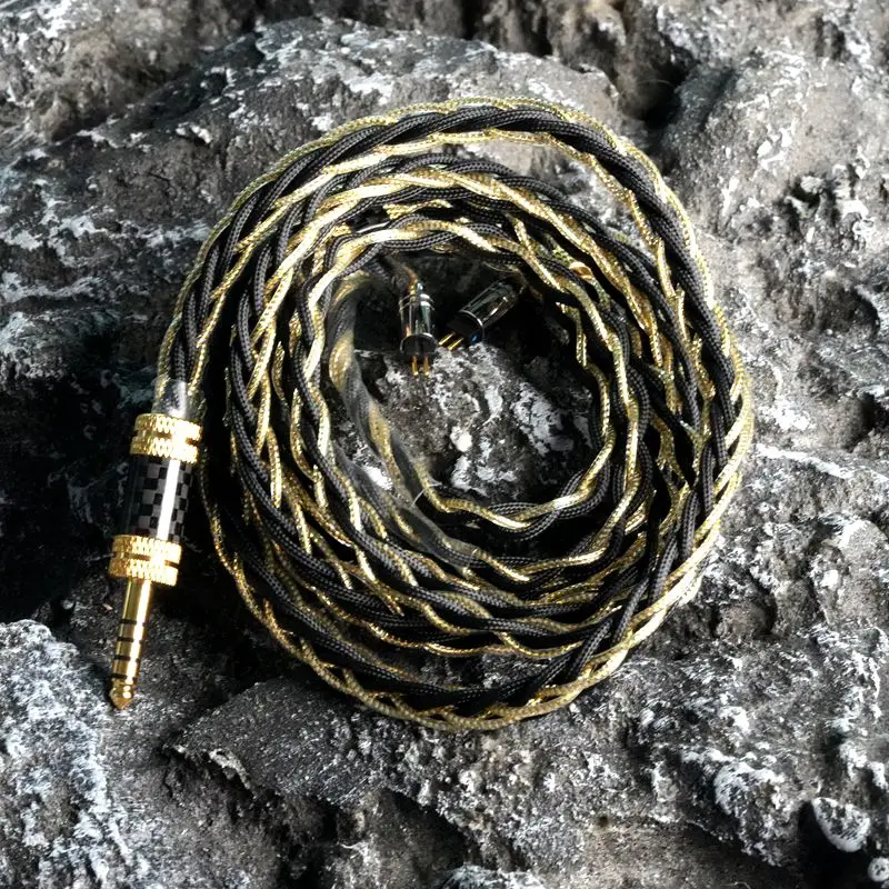 XINHS flagship S72 Wukong 8-core gold foil+8N single crystal copper HIFI earphone upgrade cable
XINHS flagship S72 Wukong 8-core gold foil+8N single crystal copper HIFI earphone upgrade cable