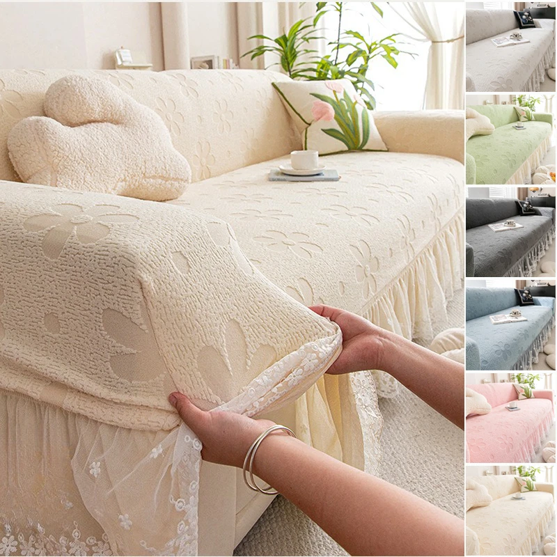 Всесезонный универсальный комплект чехлов для диванов, жаккардовый бархатный чехол с защитой от царапин и кружевной кромкой юбки для диванов с прямым сиденьем
Всесезонный универсальный комплект чехлов для диванов, жаккардовый бархатный чехол с защитой от царапин и кружевной кромкой юбки для диванов с прямым сиденьем