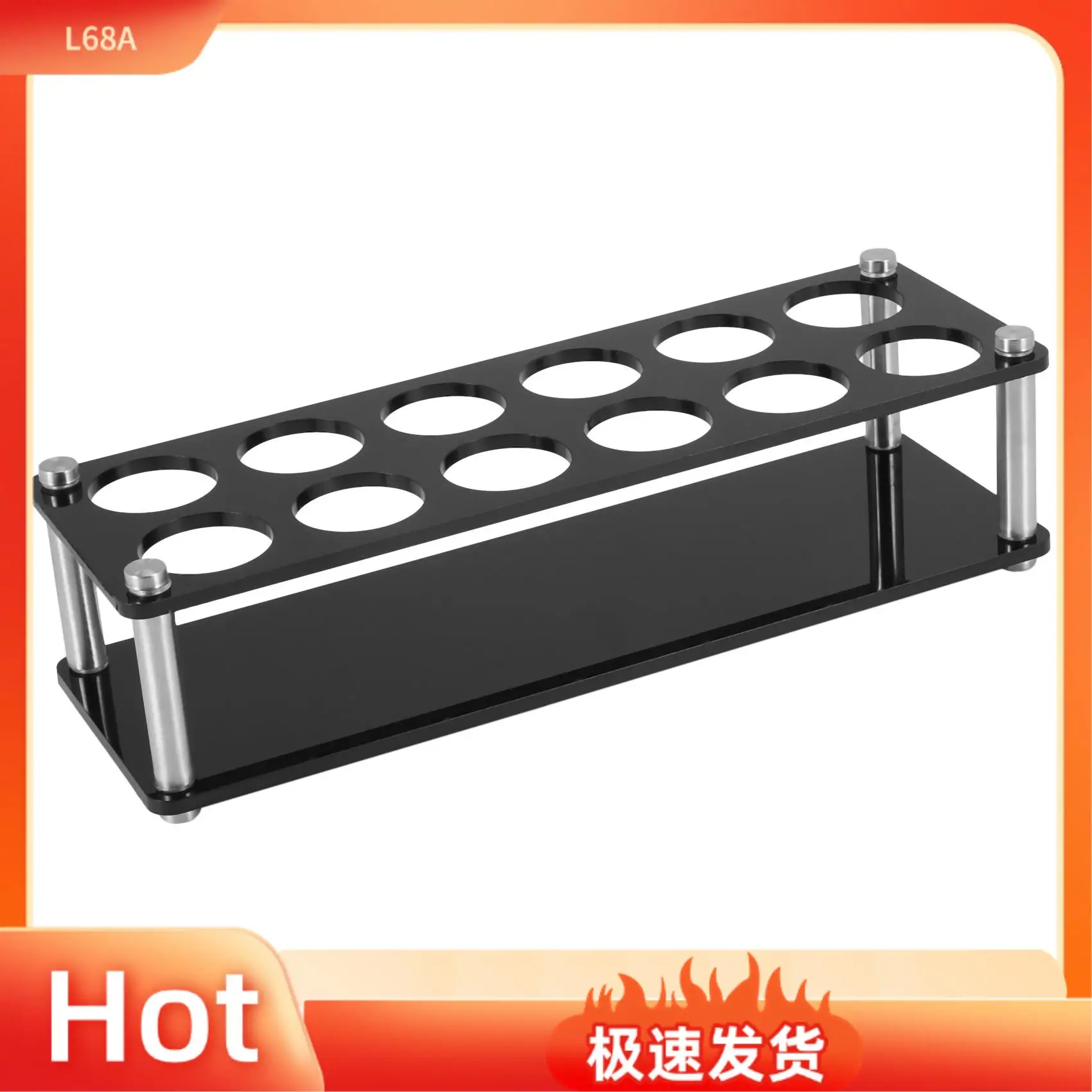 L68A 12-Hole Acrylic Cup Holder, Shot Glass Holder, Shot Glasses Organizer, Beer Wine Glass Holder Acrylic Wine Glass Holder
L68A 12-Hole Acrylic Cup Holder, Shot Glass Holder, Shot Glasses Organizer, Beer Wine Glass Holder Acrylic Wine Glass Holder