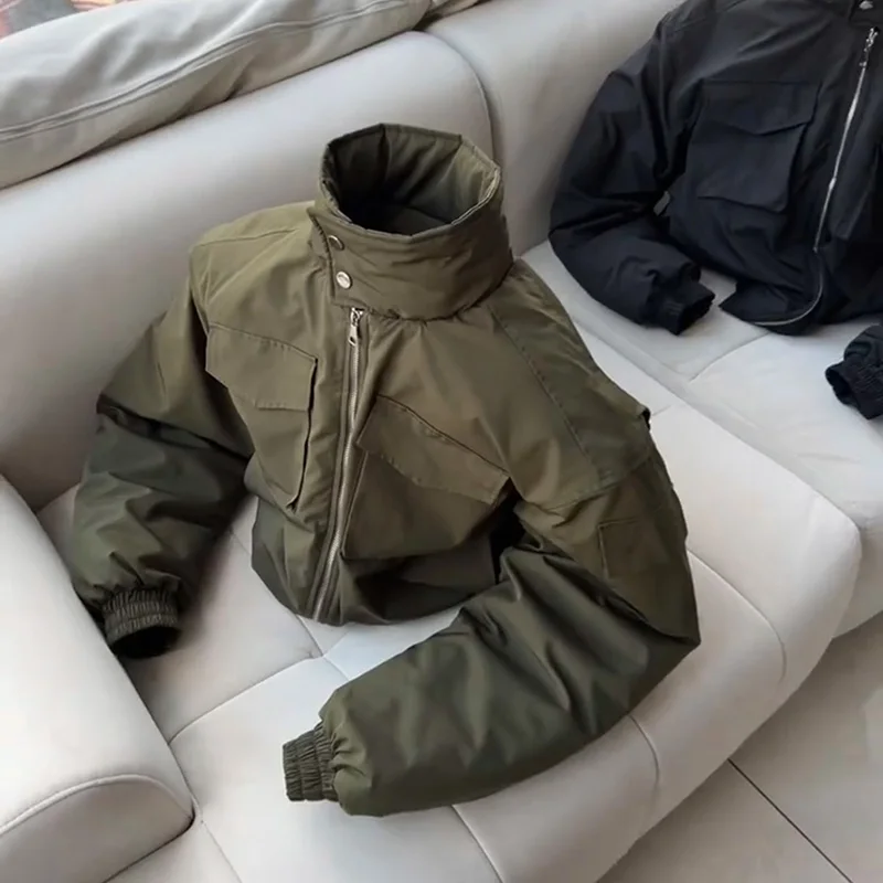 Military een ort Workwear Cotton Jaet Men's Winter Stand Collar Baseball Coat Knife Sve Flight Jaet Outerwear
Military een ort Workwear Cotton Jaet Men's Winter Stand Collar Baseball Coat Knife Sve Flight Jaet Outerwear