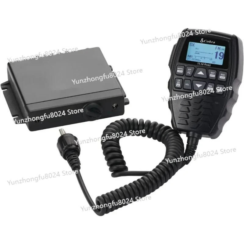 All-channel Wireless CB Radio - Dual-mode AM/FM, All 40 Channels, 4-watt Output, Easy To Operate, Black
All-channel Wireless CB Radio - Dual-mode AM/FM, All 40 Channels, 4-watt Output, Easy To Operate, Black