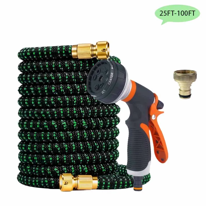 Garden Magic Hose High-Pressure Car Wash Nozzle Water Gun Household Hose Water Gun Set Garden Sprinkler Gun 25FT-100FT
Garden Magic Hose High-Pressure Car Wash Nozzle Water Gun Household Hose Water Gun Set Garden Sprinkler Gun 25FT-100FT