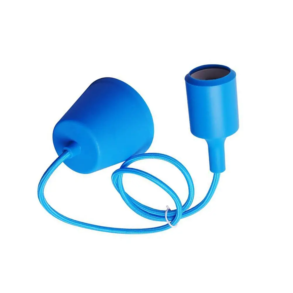 Silicone Hanging Lamp Holder with E27 Base LED Light Socket for Kitchens Dining Rooms Living Rooms Corridor Bars Restaurants (Na
Silicone Hanging Lamp Holder with E27 Base LED Light Socket for Kitchens Dining Rooms Living Rooms Corridor Bars Restaurants (Na