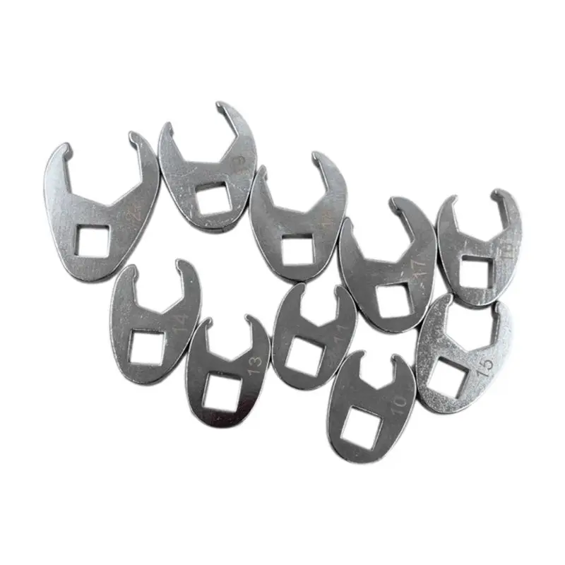 Набор ручных инструментов YLS-10PCS: Полированные гаечные ключи для развальцовки труб 3/8 дюйма, 10-22 мм, для динамометрических ключей
Набор ручных инструментов YLS-10PCS: Полированные гаечные ключи для развальцовки труб 3/8 дюйма, 10-22 мм, для динамометрических ключей