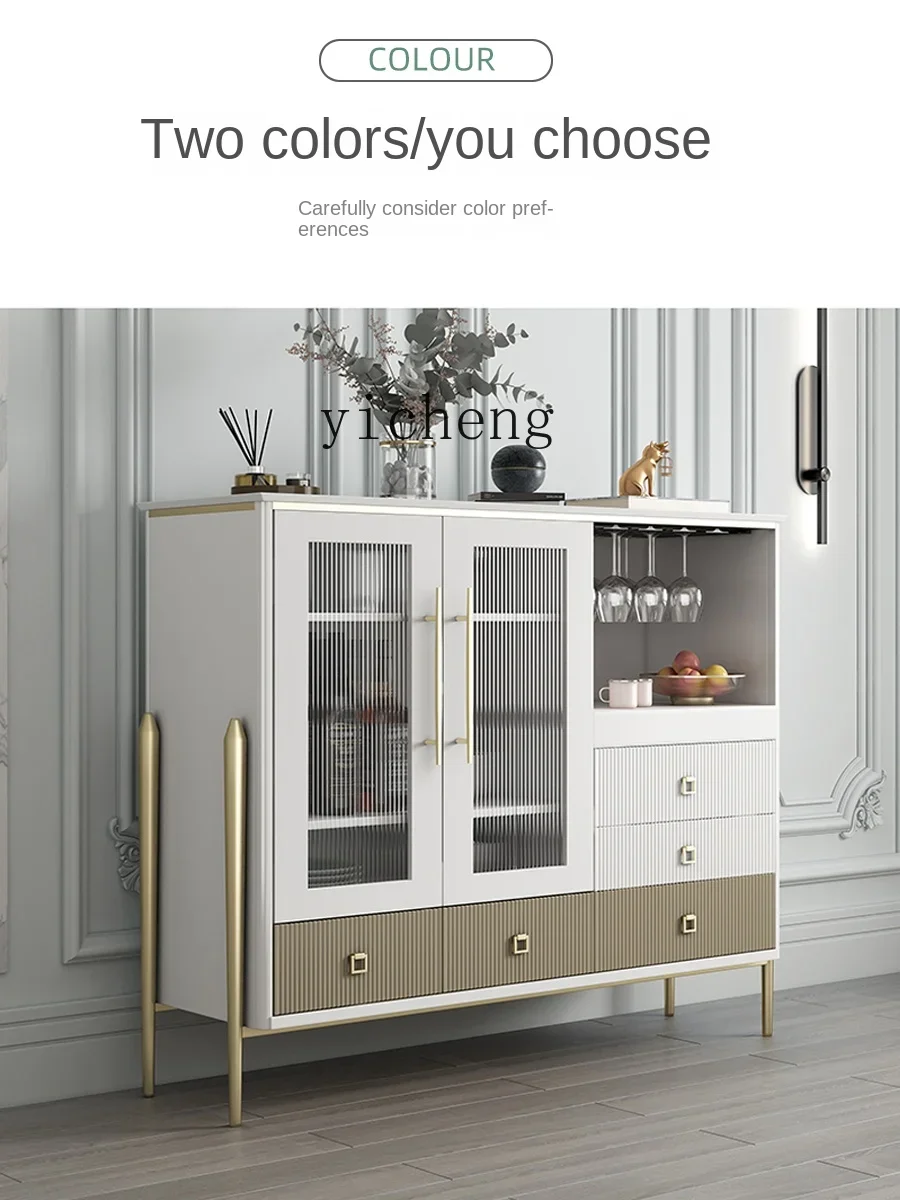 ZC Solid Wood Tea Cabinet Restaurant Side Cabinet Multi-Function Storage Wine Cabinet Minimalist Tempered Glass Door
ZC Solid Wood Tea Cabinet Restaurant Side Cabinet Multi-Function Storage Wine Cabinet Minimalist Tempered Glass Door