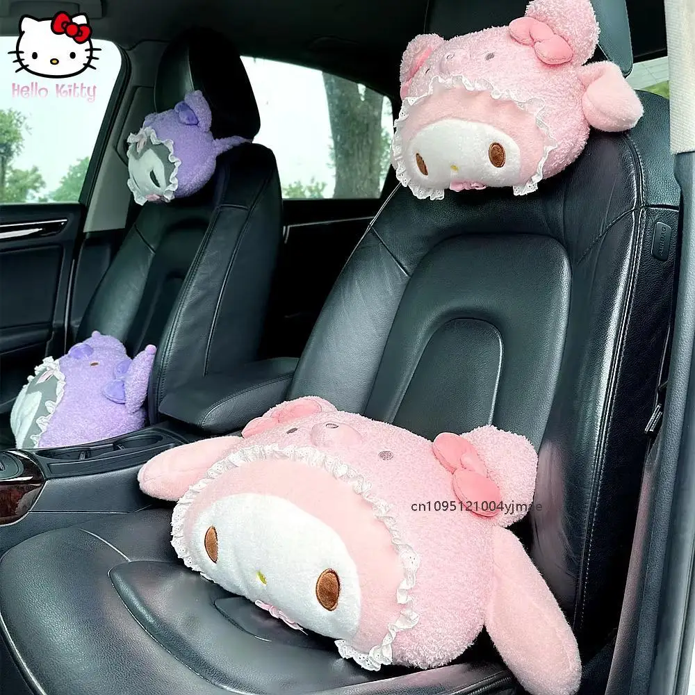 Cute Sanrio Headrest Cushion Car Seat Cartoon Kawaii Kuromi Melody Cinnamoroll Pom Pom Purin Pillow Comfortable Car Decoration
Cute Sanrio Headrest Cushion Car Seat Cartoon Kawaii Kuromi Melody Cinnamoroll Pom Pom Purin Pillow Comfortable Car Decoration
