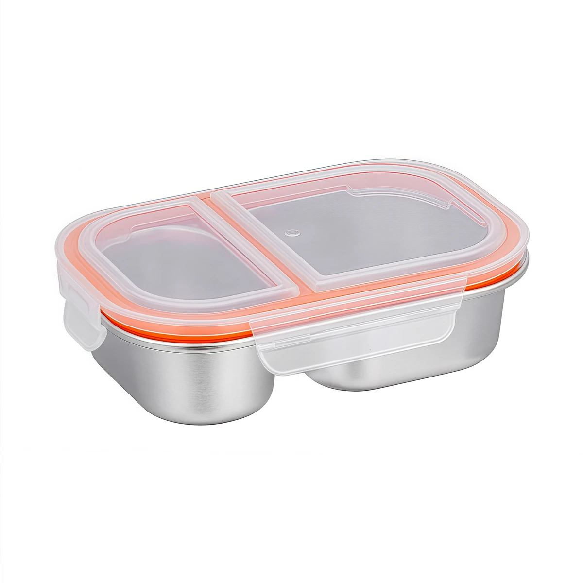 Compact Stainless Steel Snack Container with Two Compartments and Leak Proof Design for Secure Transport of Snacks and Dips
Compact Stainless Steel Snack Container with Two Compartments and Leak Proof Design for Secure Transport of Snacks and Dips