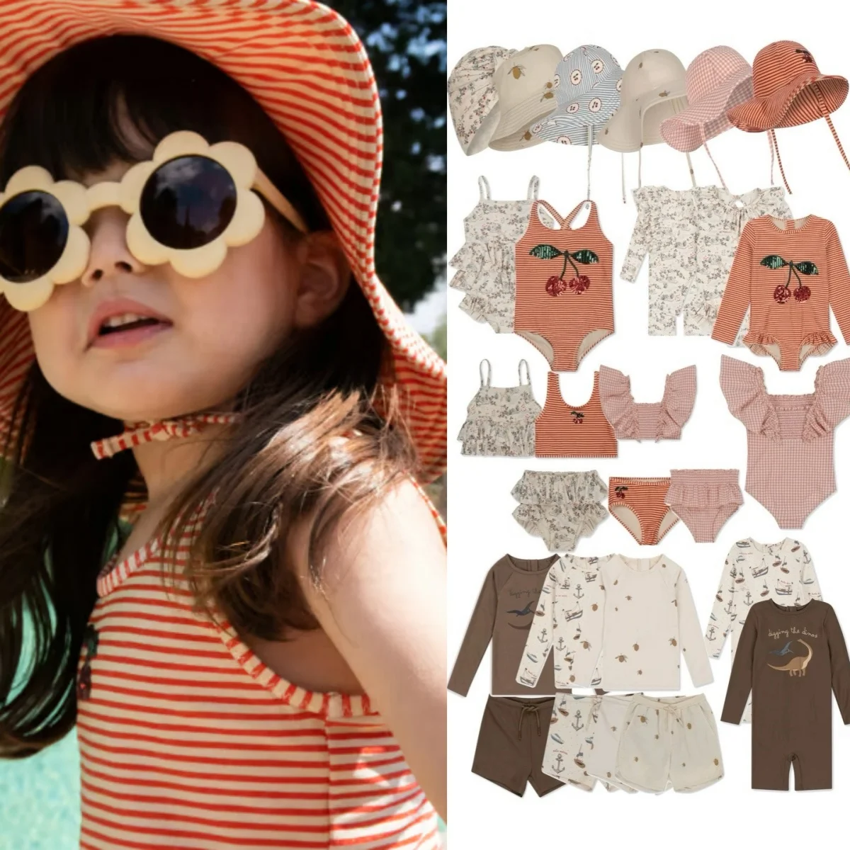 Children's Swimwear24 Summer Beach Swimsuit Girls Split Suspender Swimsuit One-piece Long-sleeved Sun Protection Swimsuit
Children's Swimwear24 Summer Beach Swimsuit Girls Split Suspender Swimsuit One-piece Long-sleeved Sun Protection Swimsuit
