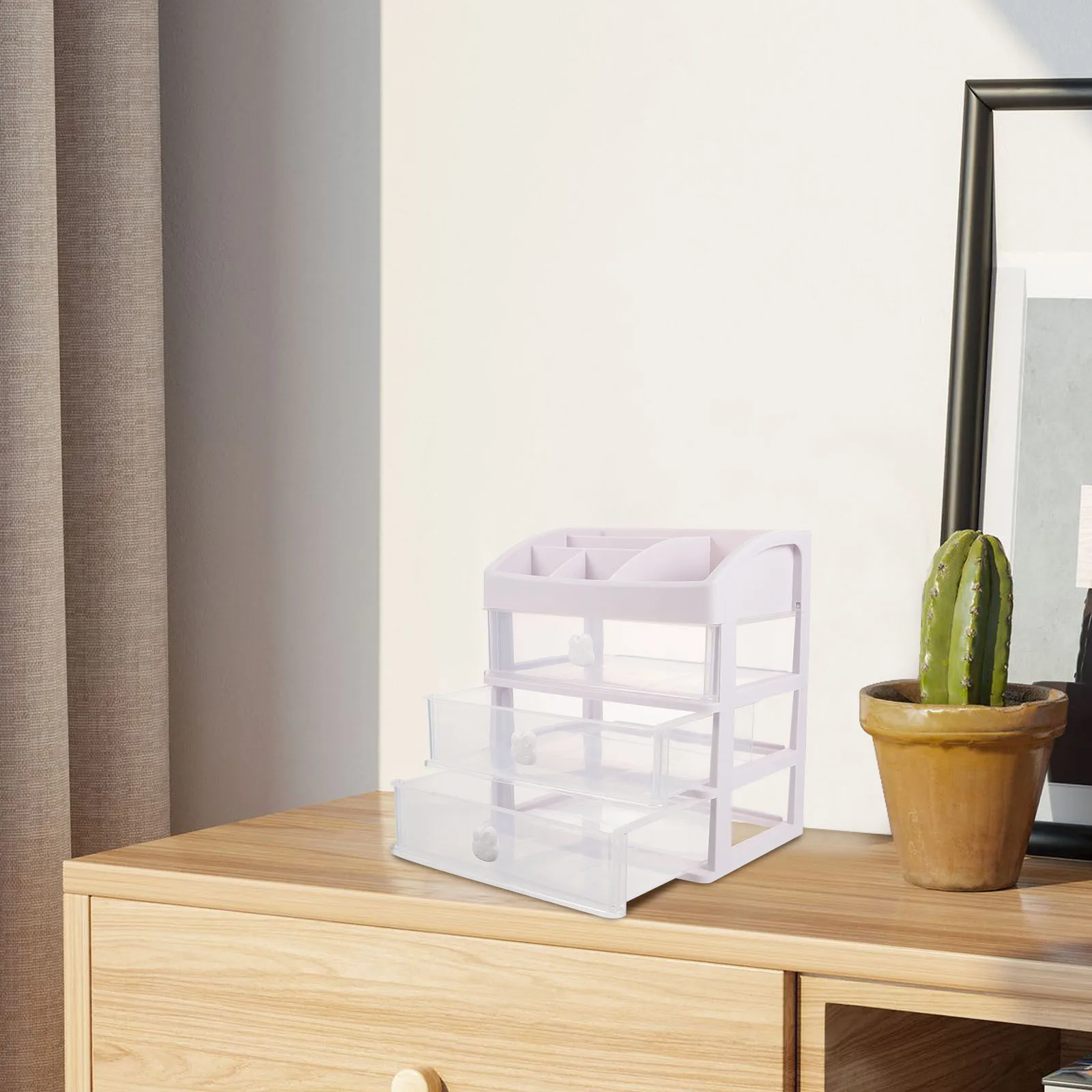 Cartoon Storage Box Multi-Layer Desktop Organizer For Cosmetics Makeup Stationery Drawer Vanity Tabletop Bathroom
Cartoon Storage Box Multi-Layer Desktop Organizer For Cosmetics Makeup Stationery Drawer Vanity Tabletop Bathroom