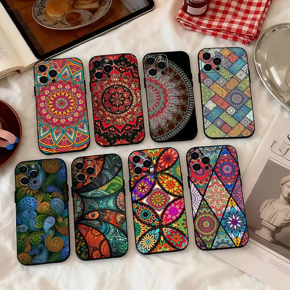 M-Mandala flower totem Phone Case For iPhone 17, 16,15,14,13,12,11 Plus,Pro Max, Others Soft Black Cover
M-Mandala flower totem Phone Case For iPhone 17, 16,15,14,13,12,11 Plus,Pro Max, Others Soft Black Cover