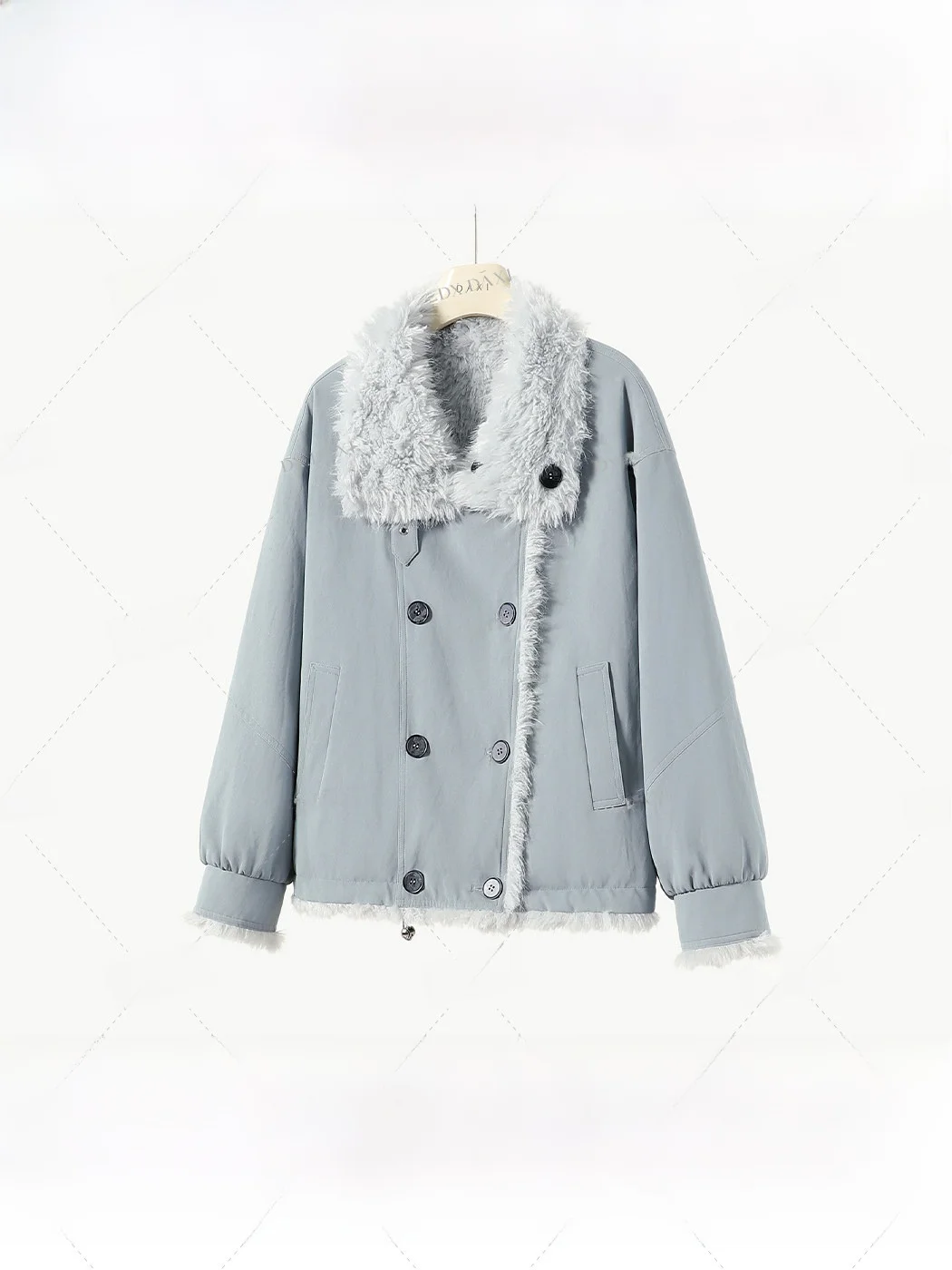 Двусторонняя женская куртка из искусственной кожи с воротником-стойкой, свободного кроя, теплая, для повседневной носки, утолщенная, из полиэстера.
Двусторонняя женская куртка из искусственной кожи с воротником-стойкой, свободного кроя, теплая, для повседневной носки, утолщенная, из полиэстера.