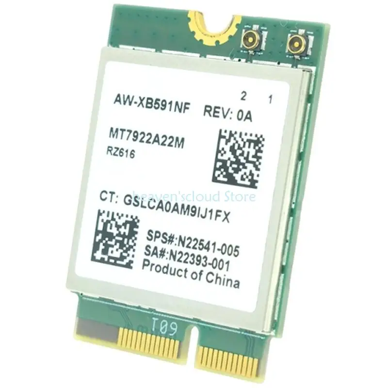 Y88B AW XB591NF MT7922 M.2 WiFi 6E Wireless Networking Card Triple Band 2400Mbps Fast Speed for Laptops and Desktops
Y88B AW XB591NF MT7922 M.2 WiFi 6E Wireless Networking Card Triple Band 2400Mbps Fast Speed for Laptops and Desktops