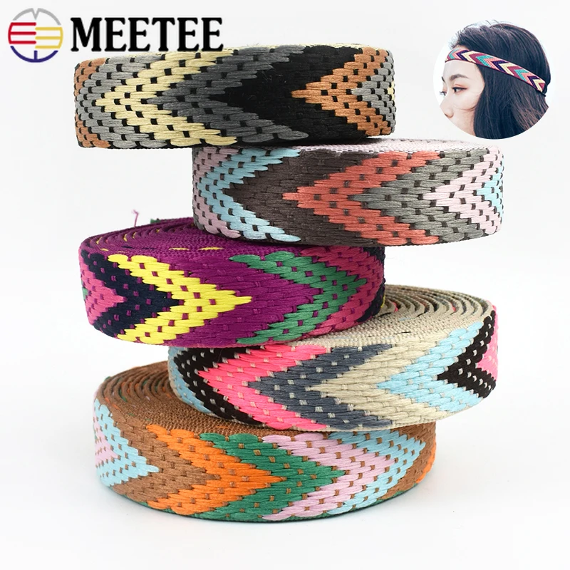 2/5M 22mm Polyester Jacquard Webbing for Backpack Strap Pet Collar Ribbon Garment Ethnic Decoration Tape DIY Sewing Accessories
2/5M 22mm Polyester Jacquard Webbing for Backpack Strap Pet Collar Ribbon Garment Ethnic Decoration Tape DIY Sewing Accessories