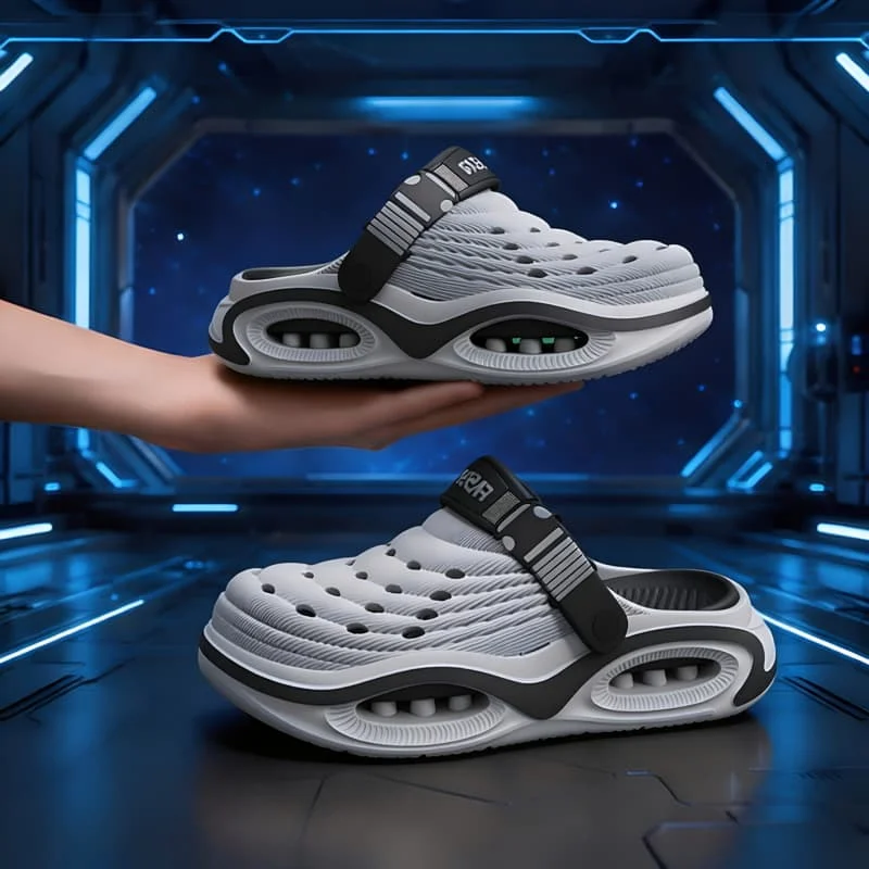 Men Daily Park Slippers Summer Elastic Soft Sole Comfort Footbed Outdoor Leisure Walking Footwear Shoe
Men Daily Park Slippers Summer Elastic Soft Sole Comfort Footbed Outdoor Leisure Walking Footwear Shoe