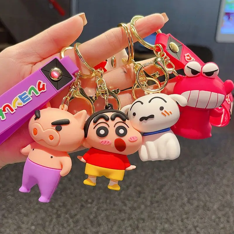 Crayon Shin-chan Key Chain Cute Cartoon Originality Schoolbag Pencil Case Pendant Fashion Delicate Personality Key Chain Gifts
Crayon Shin-chan Key Chain Cute Cartoon Originality Schoolbag Pencil Case Pendant Fashion Delicate Personality Key Chain Gifts