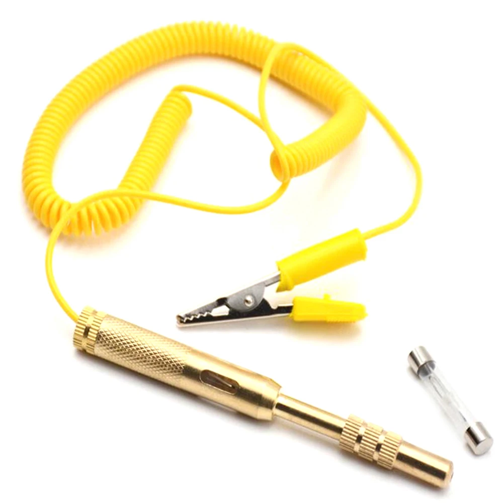 Тестер электрического напряжения постоянного тока 6 В/12 В/24 В, автомобильная лампа, тестовый карандаш, зонд, ручка для ремонта тестовых предохранителей, розетки
Тестер электрического напряжения постоянного тока 6 В/12 В/24 В, автомобильная лампа, тестовый карандаш, зонд, ручка для ремонта тестовых предохранителей, розетки