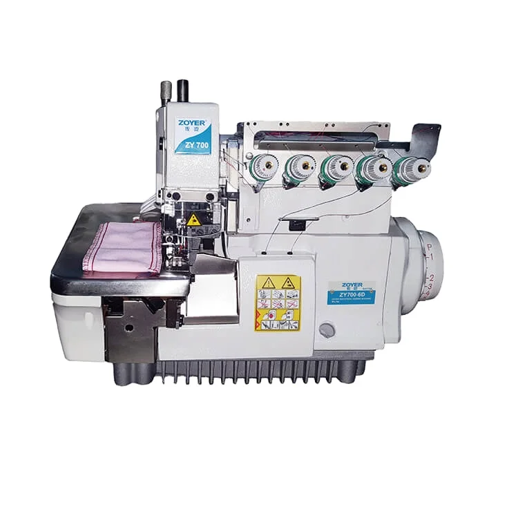 ZY700-6D Zoyer 6-thread Direct Drive Super High Speed Hot Selling Over Edging And Over Locking Overlock Sewing Machine
ZY700-6D Zoyer 6-thread Direct Drive Super High Speed Hot Selling Over Edging And Over Locking Overlock Sewing Machine