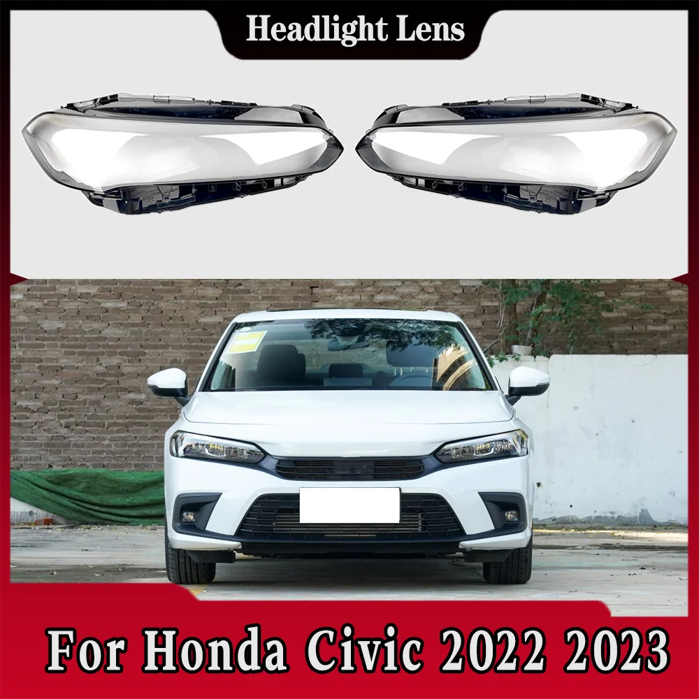 For Honda Civic 2022 2023 Overseas Version Headlight Cover Transparent Lampshade Headlamp Shell Replace Original Lens Plexiglass
For Honda Civic 2022 2023 Overseas Version Headlight Cover Transparent Lampshade Headlamp Shell Replace Original Lens Plexiglass