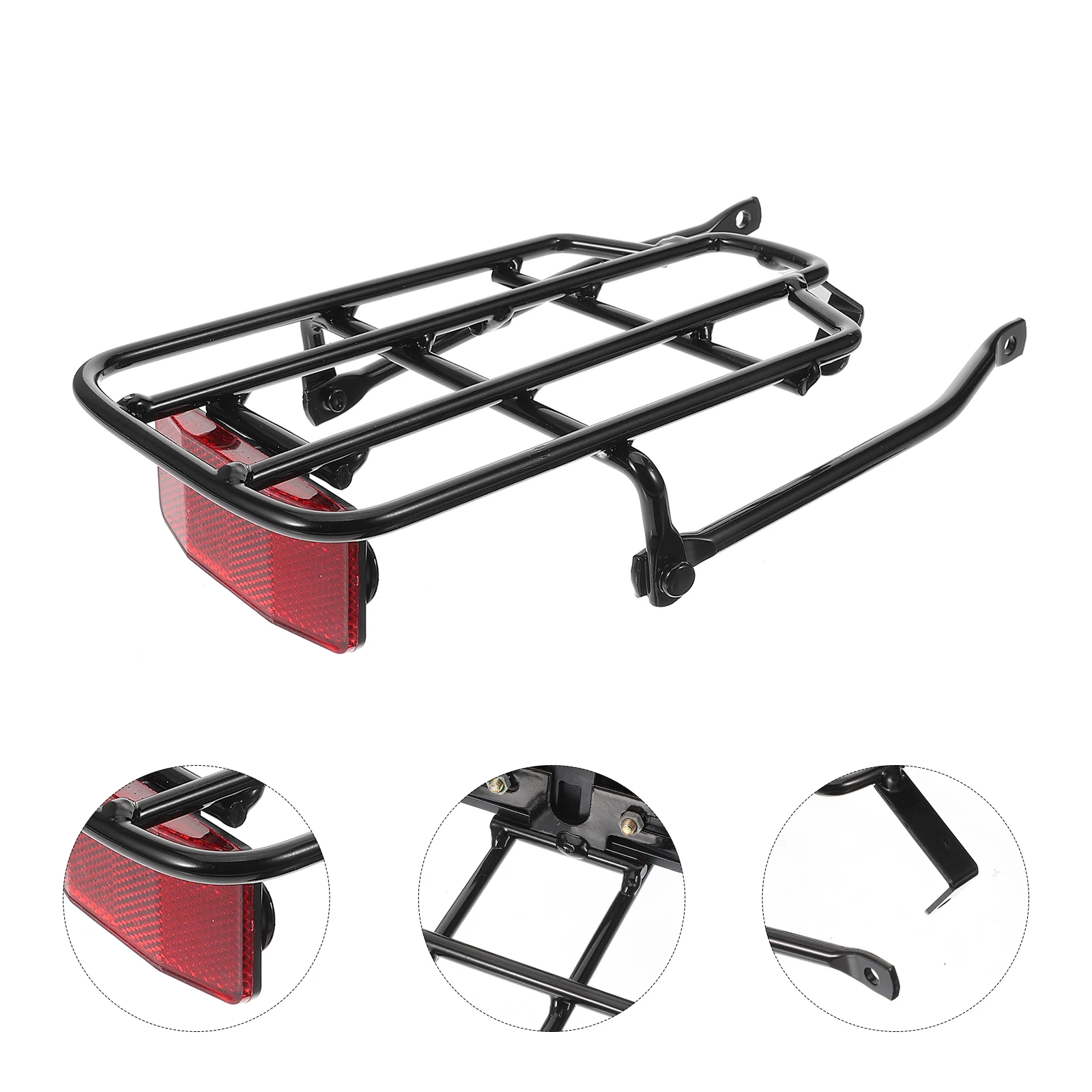 Electric Bike Rear Rack 14inch 16inch Foldable Luggage Carrier Durable Stable Cargo Holder Bicycle Accessory Steel Frame
Electric Bike Rear Rack 14inch 16inch Foldable Luggage Carrier Durable Stable Cargo Holder Bicycle Accessory Steel Frame