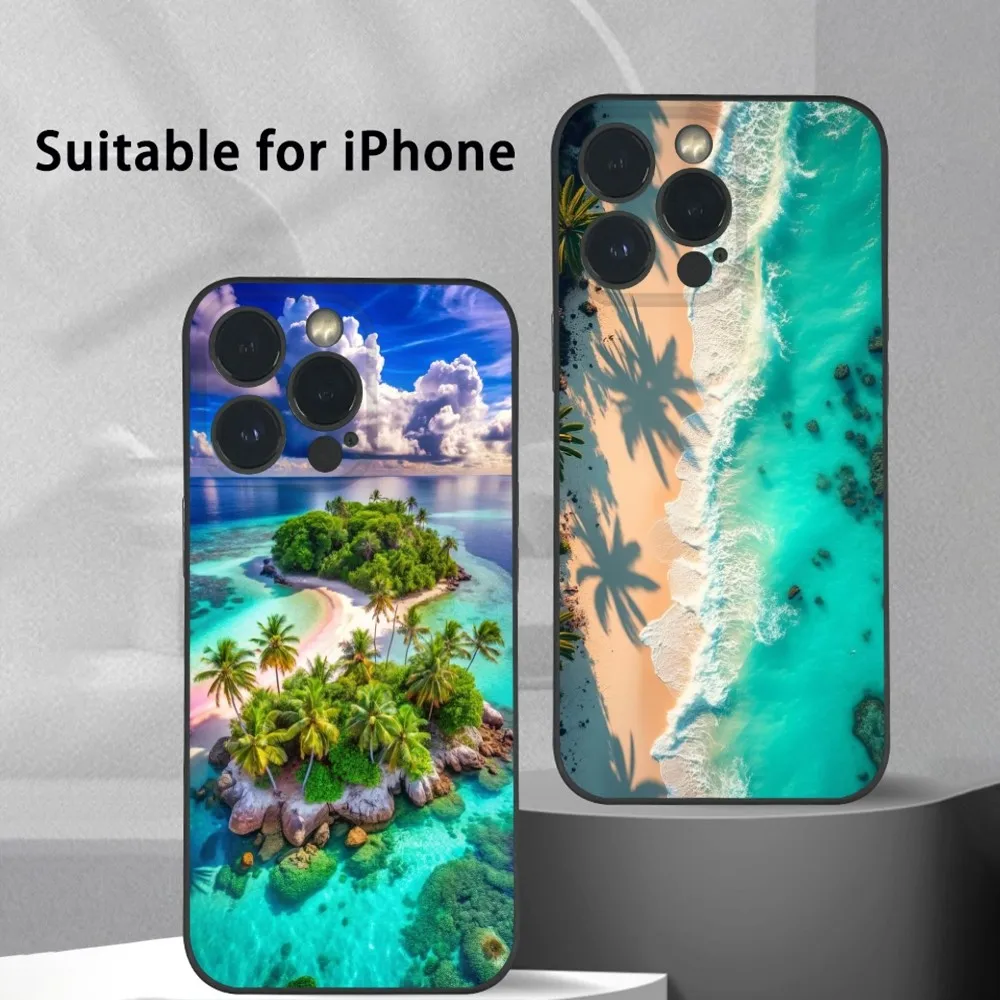 Sea Beach Travel landscape Phone Case For iPhone 16 15 14 13 Pro Max Plus Mini Frosted Soft Shell Funda
Sea Beach Travel landscape Phone Case For iPhone 16 15 14 13 Pro Max Plus Mini Frosted Soft Shell Funda