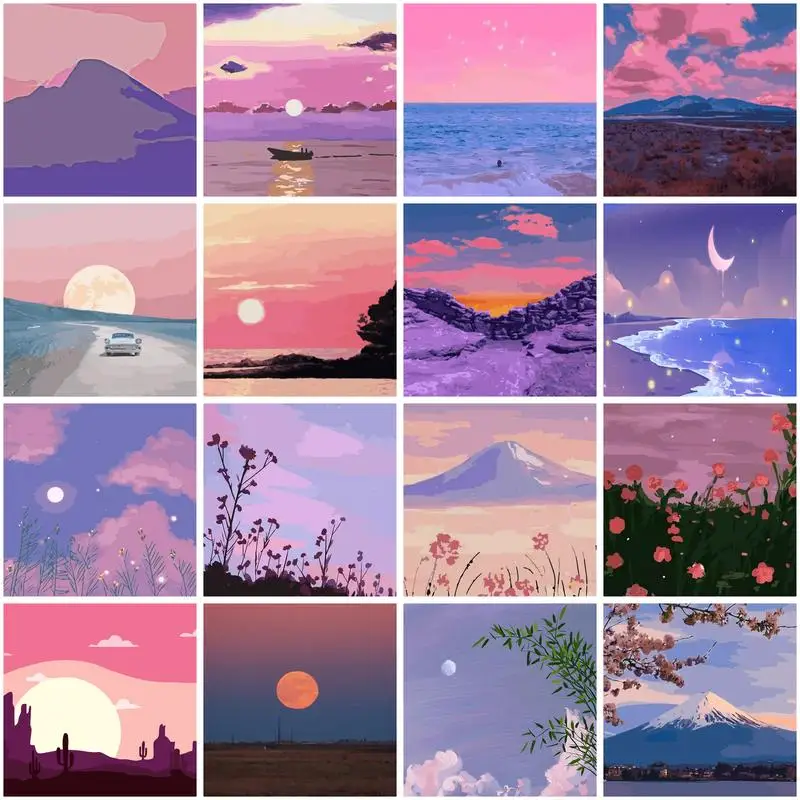 Набор для рисования по номерам на холсте, 20 х20 см 
Набор для рисования по номерам на холсте, 20 х20 см