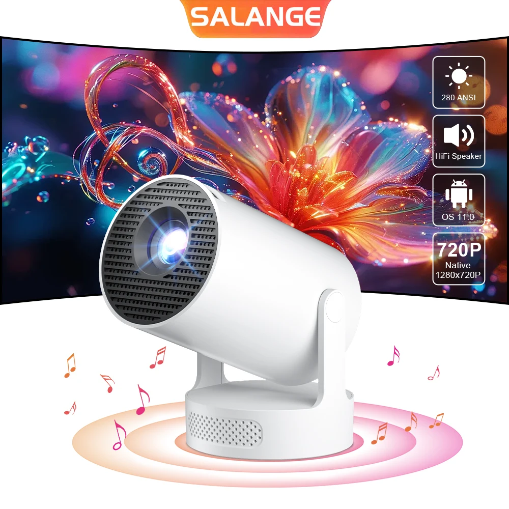 Salange HY300 Ultra 4K Movie Android11 Projector WiFi6 BT5.4 Outdoor Home Theater Auto Vertical Keystone 2025 New Release HY300
Salange HY300 Ultra 4K Movie Android11 Projector WiFi6 BT5.4 Outdoor Home Theater Auto Vertical Keystone 2025 New Release HY300