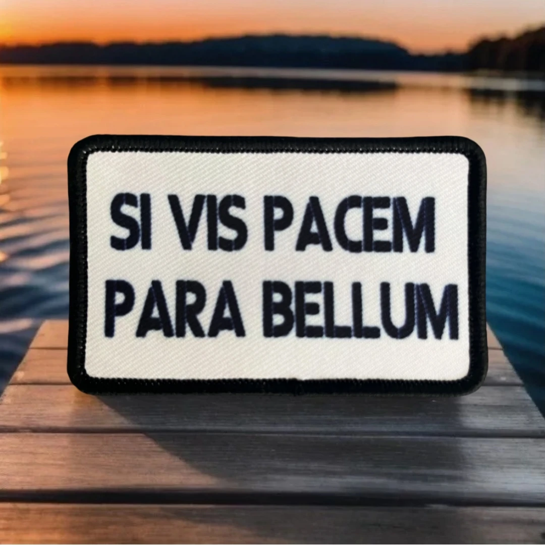 SI VIS PACEM PARA BELLUM печатные нашивки на липучке для одежды, тактический значок боевого моря, военный рюкзак, декоративная наклейка
SI VIS PACEM PARA BELLUM печатные нашивки на липучке для одежды, тактический значок боевого моря, военный рюкзак, декоративная наклейка