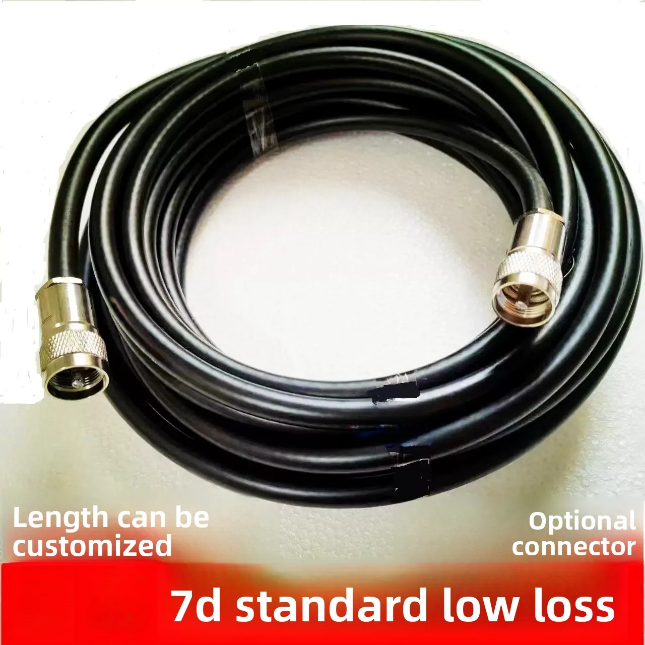 7D-FB 50-7 Low Loss RF Coaxial Cable – 50Ω Feeder Line for Radio, Base Station & Antenna Systems, High Frequency up to 9GHz
7D-FB 50-7 Low Loss RF Coaxial Cable – 50Ω Feeder Line for Radio, Base Station & Antenna Systems, High Frequency up to 9GHz