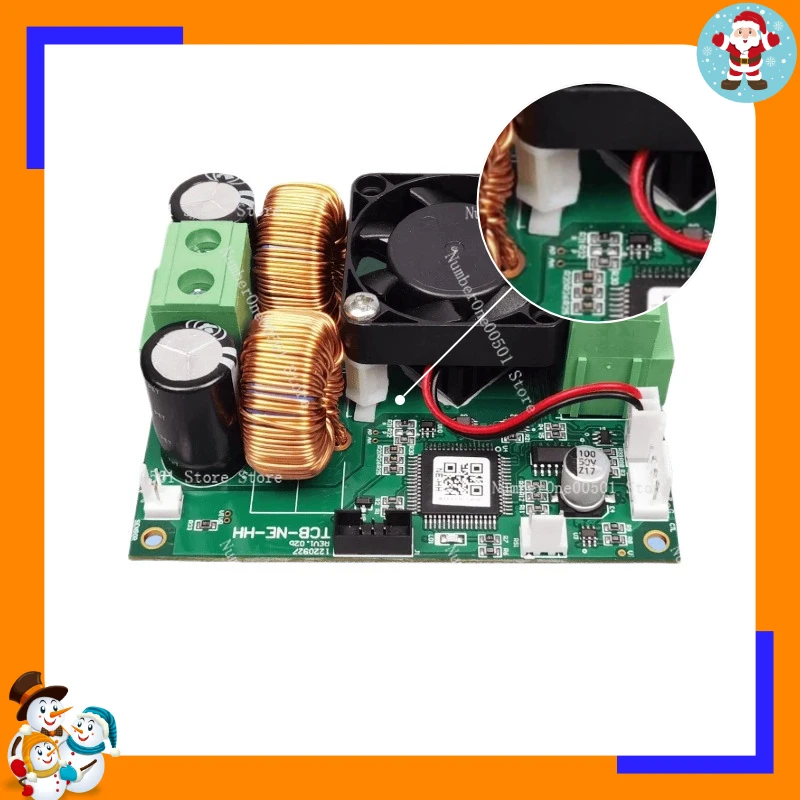 Плата контроллера температуры TEC TCB-NE-HH 27A 48V Ultra High Power с высокой точностью 0.01, PID-регулятором, двойным режимом нагрева и охлаждения
Плата контроллера температуры TEC TCB-NE-HH 27A 48V Ultra High Power с высокой точностью 0.01, PID-регулятором, двойным режимом нагрева и охлаждения