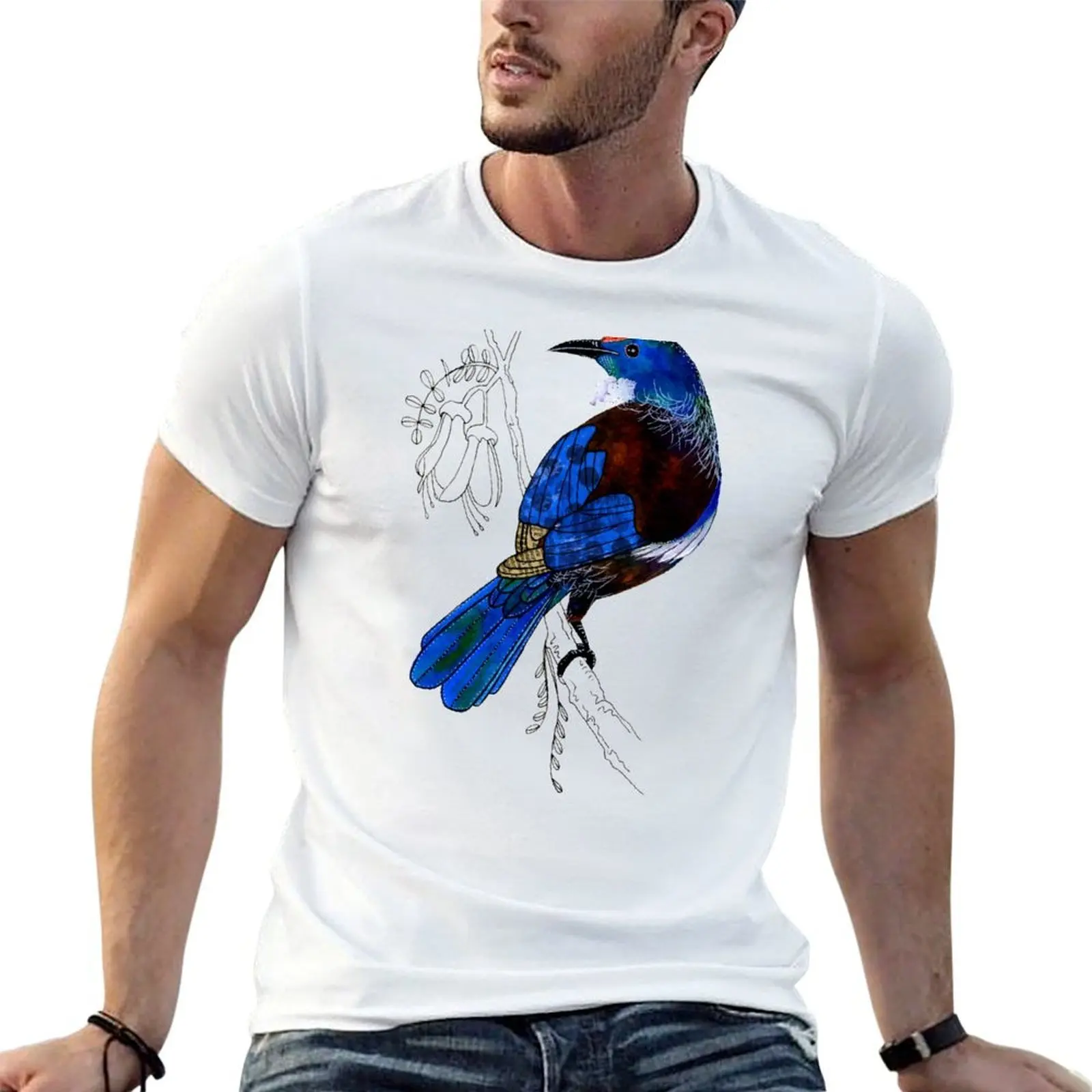 Tui - New Zealand bird T-Shirt man t shirt graphic man t shirt heavy cotton T-Shirt
Tui - New Zealand bird T-Shirt man t shirt graphic man t shirt heavy cotton T-Shirt