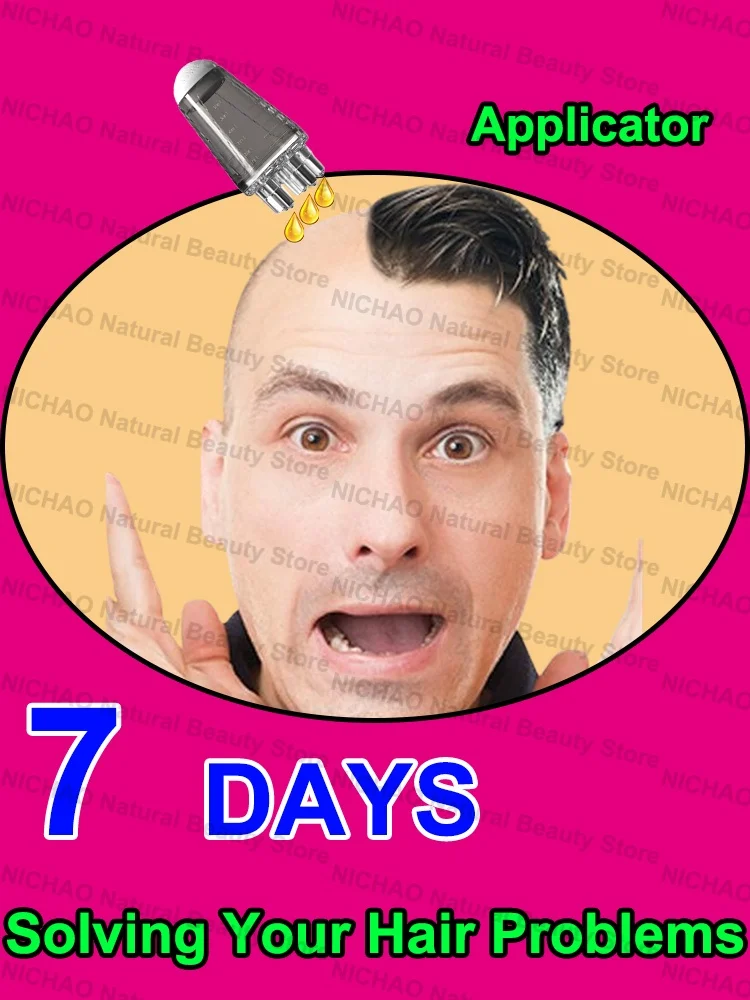 7 Days Fast Hair Growth Essential Loss Regrowth Treatment Strengthens Hair Nourishes Scalp Light Weight Non Greasy
7 Days Fast Hair Growth Essential Loss Regrowth Treatment Strengthens Hair Nourishes Scalp Light Weight Non Greasy
