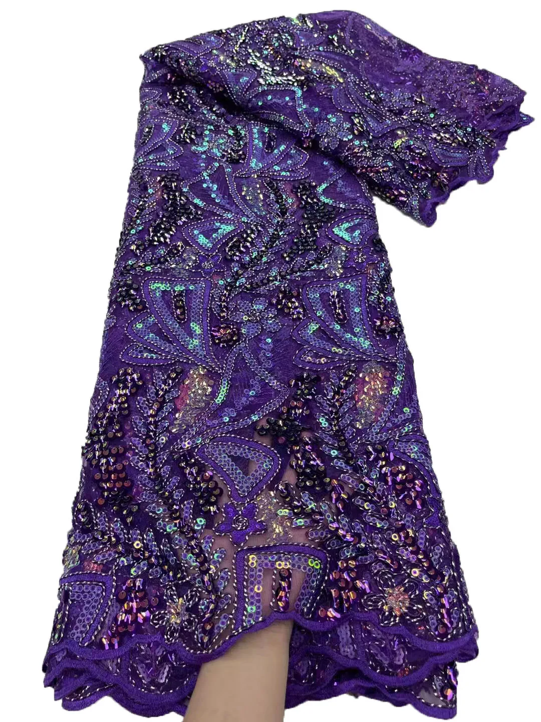 2023 new sequin lace mesh, African exquisite noble temperament lace evening dress, good price/5yards
2023 new sequin lace mesh, African exquisite noble temperament lace evening dress, good price/5yards