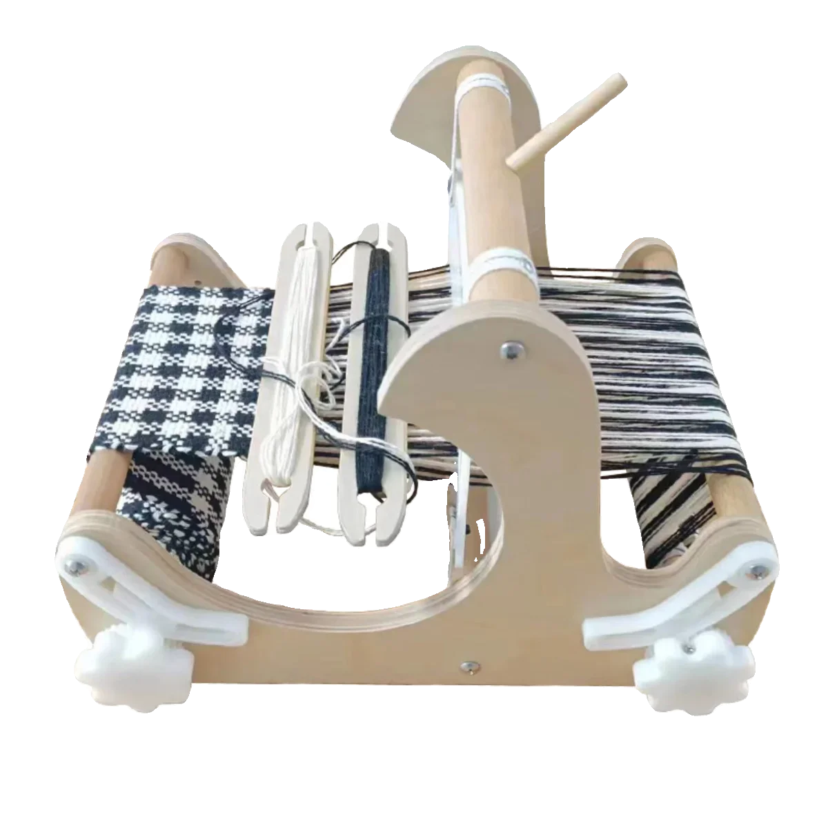 Desktop loom children hand-woven small household kindergarten Tanabata gift educational toys.
Desktop loom children hand-woven small household kindergarten Tanabata gift educational toys.