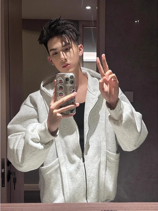 plus Size 300 Pou Hooded Open Cardigan Sweatirt ex Loose Fce Jaet Autumn Winter Couple's Clothing Breathable Wi...
plus Size 300 Pou Hooded Open Cardigan Sweatirt ex Loose Fce Jaet Autumn Winter Couple's Clothing Breathable Wi...