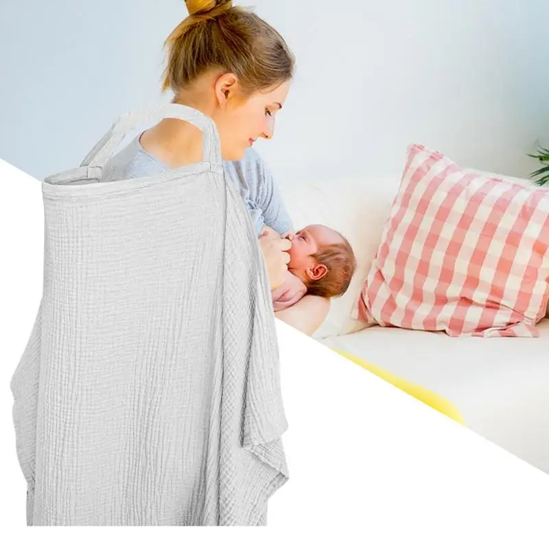Breast Feeding Covers for Women Soft Nursing Cover with Hoop Breastfeeding Supplies Child Safety Car Seat Accessories for Baby
Breast Feeding Covers for Women Soft Nursing Cover with Hoop Breastfeeding Supplies Child Safety Car Seat Accessories for Baby