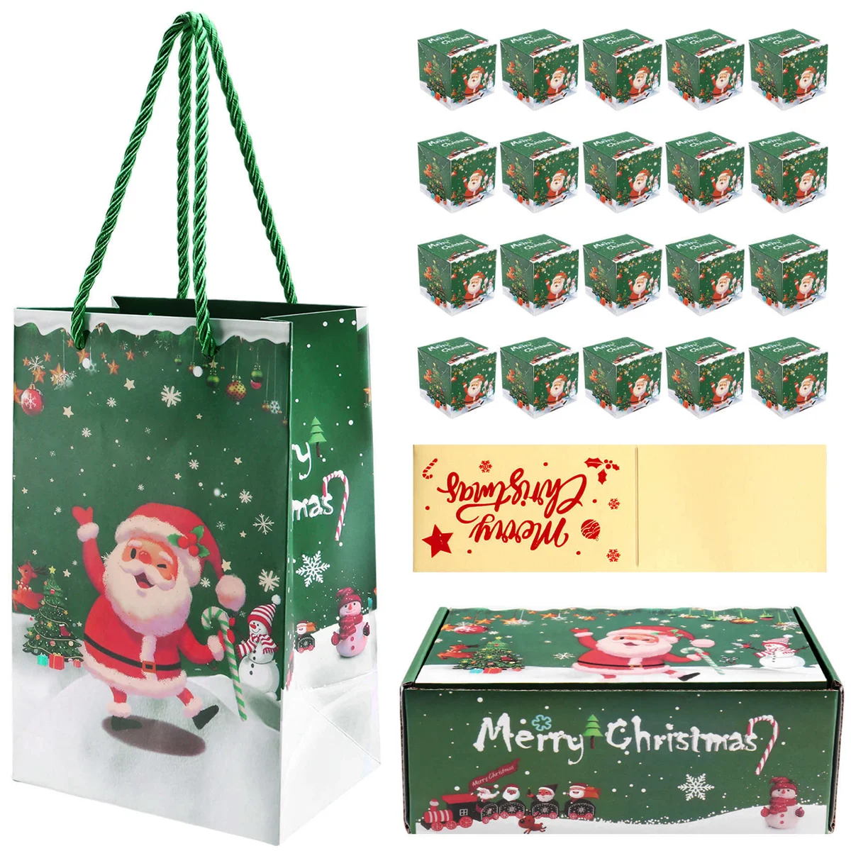 A72P Christmas Money Box Set Gift Box Explosion for Money Christmas Money Box for Cash Present Pull (Green 20pcs)
A72P Christmas Money Box Set Gift Box Explosion for Money Christmas Money Box for Cash Present Pull (Green 20pcs)