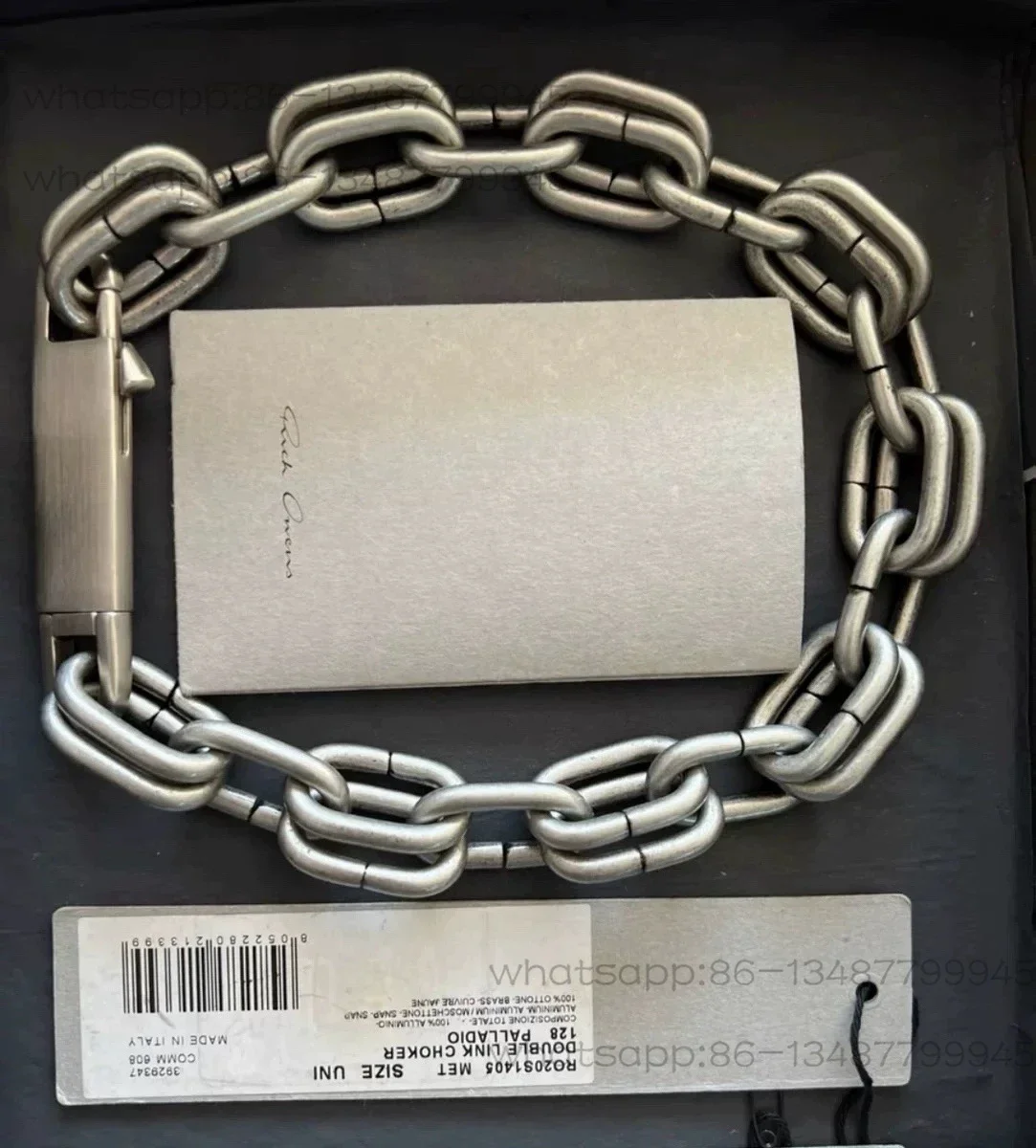 Dark Niche Pioneer Thick Ring Necklace
Dark Niche Pioneer Thick Ring Necklace