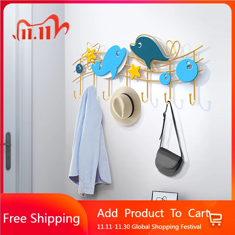Wall Modern Coat Racks Metal Luxury Bedroom Hallway Coat Racks Plastic Wall Storage Display Open Arara De Roupa Trendy Furniture
Wall Modern Coat Racks Metal Luxury Bedroom Hallway Coat Racks Plastic Wall Storage Display Open Arara De Roupa Trendy Furniture