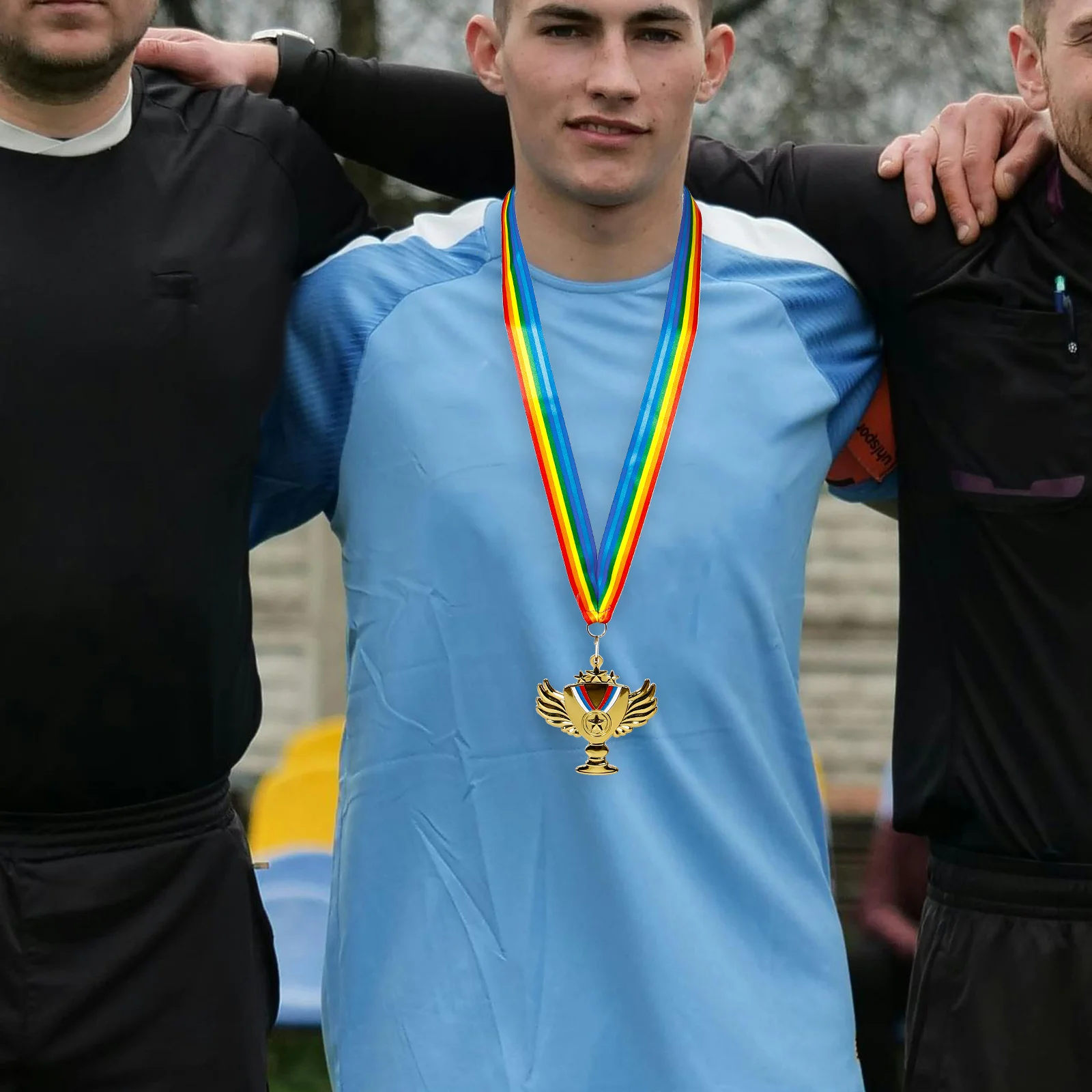 3pcs Award Medals Sports Competition Trophy For Winner Athletics Metal Hanging Party Favors Souvenir Gift Decoration
3pcs Award Medals Sports Competition Trophy For Winner Athletics Metal Hanging Party Favors Souvenir Gift Decoration