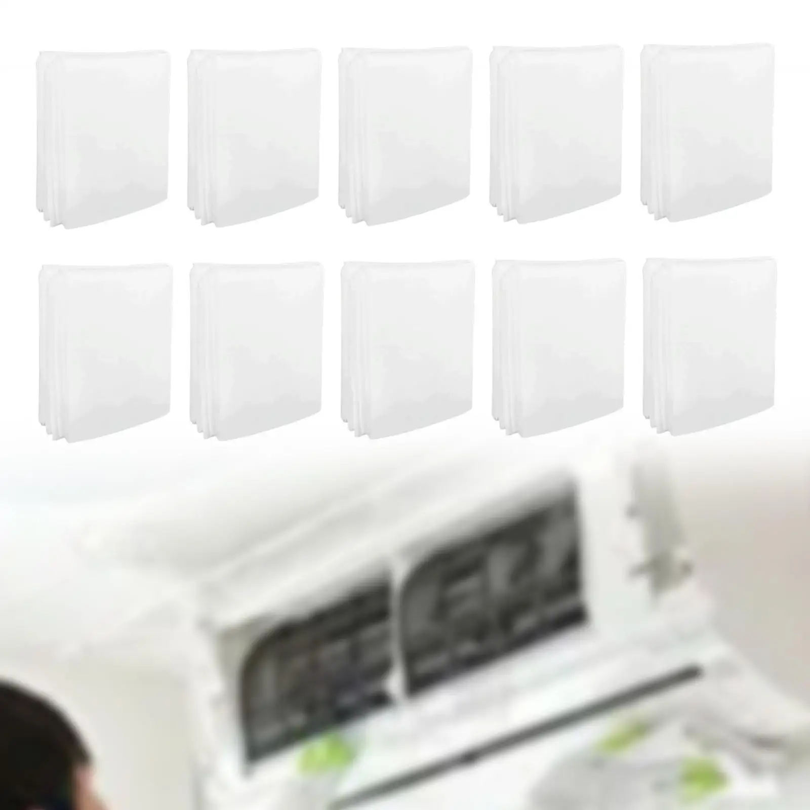 10Pcs Air Conditioner Filter Replacement Cooling System Home Anti Dust Indoor Can Cut Air Vent Filter Screens for DIY Grilles
10Pcs Air Conditioner Filter Replacement Cooling System Home Anti Dust Indoor Can Cut Air Vent Filter Screens for DIY Grilles