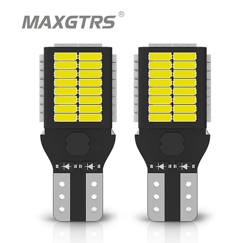 2x T15 W16W 921 912 белый 54SMD 4014 Автомобильный светодиодный лампочки CANBUS без ошибок автоматического поворота с резервным копированием/Обратный Клин светильник
2x T15 W16W 921 912 белый 54SMD 4014 Автомобильный светодиодный лампочки CANBUS без ошибок автоматического поворота с резервным копированием/Обратный Клин светильник
